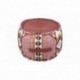 Pouf rond STOF PUEBLA 40x30cm Sienne