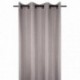 Rideau voilage BEA 140x260cm taupe