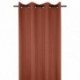 Rideau voilage BEA terracotta 140x260cm