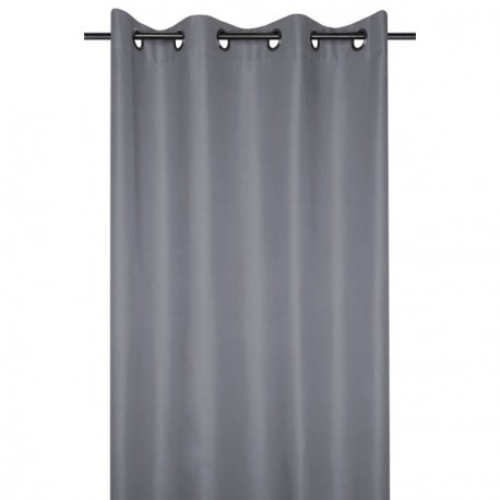 Rideau JEFFERSON occultant souris 140x260cm