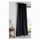 Rideau NOTTE occultant noir 135x250cm