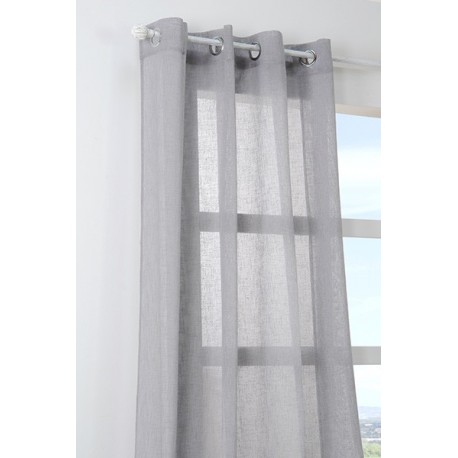 Voilage STOF Paloma gris 140x260cm