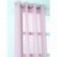 Voilage STOF Paloma rose 140x260cm