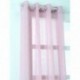 Voilage STOF Paloma rose 140x260cm