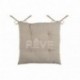 Coussin STOF KINOGI Noir 30x50cm