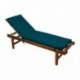 Bain de soleil STOF Outdoor pétrole 60x190x4cm
