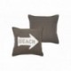 Coussin STOF ARCACHON taupe 40x40cm