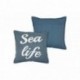 Coussin STOF ARCACHON cobalt 40x40cm