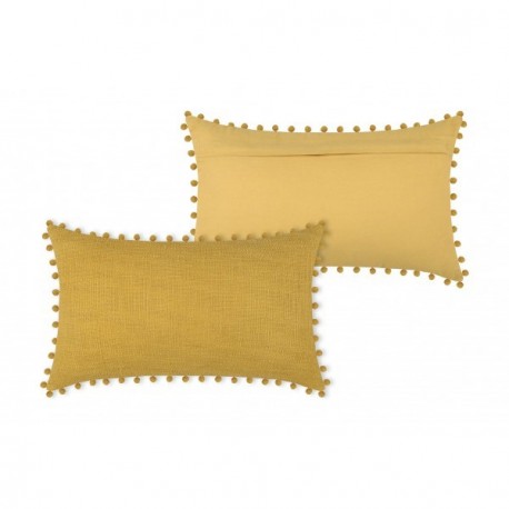 Coussin SANCHEZ STOF Moutarde 30x50cm