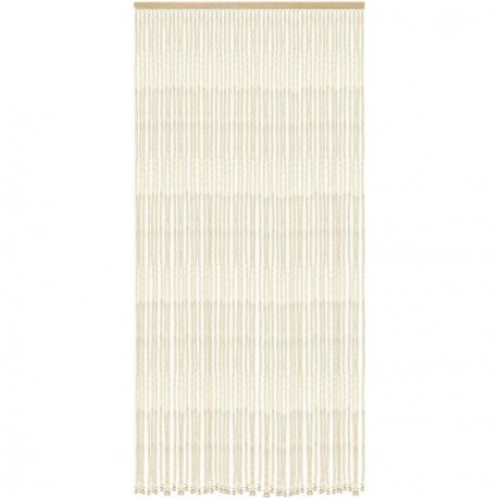Rideau de portes corde tressée écru 90x200cm