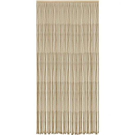 Rideau de portes corde tressée jute 90x200cm