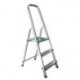Escabeau VERITT acier-alu 3 marches - 2,37m