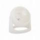 Ventilateur WOOZOO compact fixe blanc 23m²