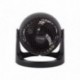 Ventilateur WOOZOO compact fixe noir 23m²