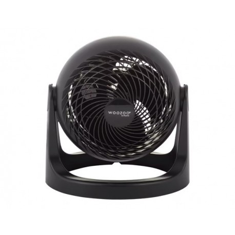 Ventilateur WOOZOO compact fixe noir 23m²