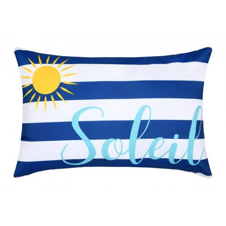 STOF SOLEIL coussin outdoor marine 40x60cm