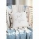 Coussin STOF PAROS 40x40cm Naturel