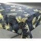 Toile cirée déco ACCESS DECO Vahine Noir RL de 140cmx20m
