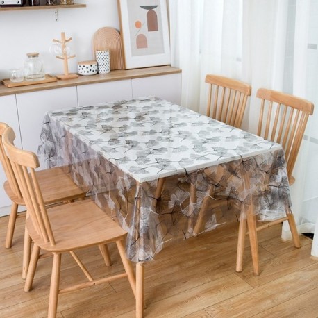 Toile cirée translucide 3D ACCESS DECO Art Flore RL de 140cmx20m