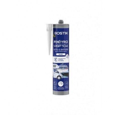 Mastic FIXPRO MSP 104 BOSTIK blanc 290ml