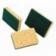 Eponge végétale+fibre verte PAD x10 130x90x25mm