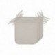 Lot de 4 galettes STOF HAWAI Outdoor naturel 38x38cm