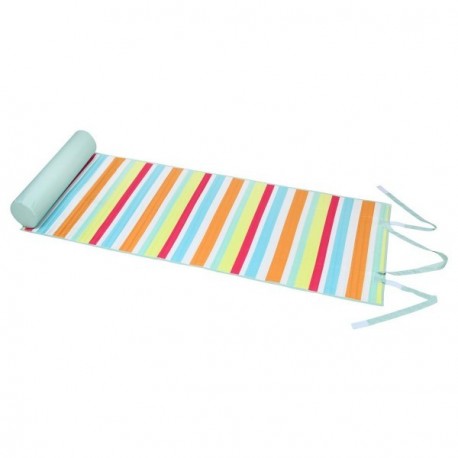 STOF TAMARIS matelas de plage bleu 150x60+15cm