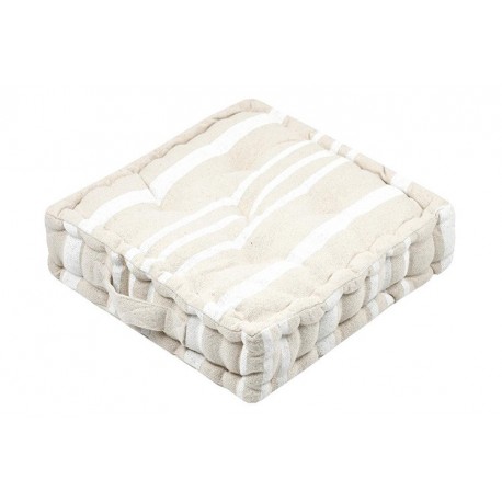 Coussin de sol STOF MANDUEL Blanc 45x45x10cm