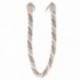 Embrasse LUANCE Câble Coton taupe