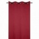 Rideau NOTTE occultant rouge 135x250cm