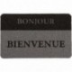 Lot Tapis X20 Bonjour LUANCE 40x60cm