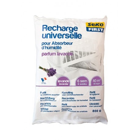 Recharge SEKOFIRST sachet unitaire de 800g lavande
