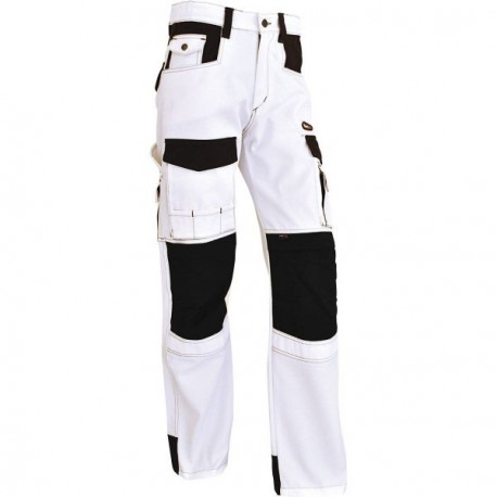 Pantalon VEPRO ELITE extensible blanc/noir taille 36