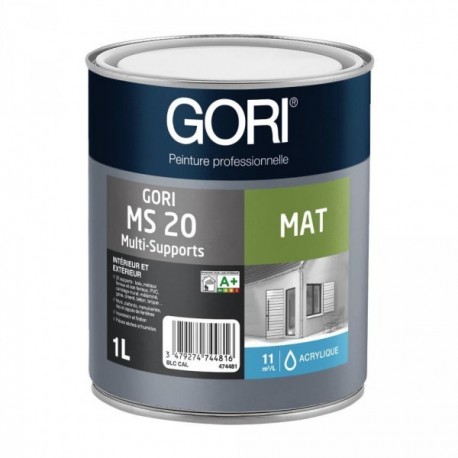Peinture GORI MS 20 Blanc 1L