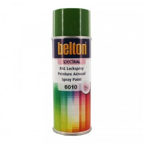 Peinture BELTON spectral brillant RAL 6010 Vert Herbe 400ml