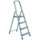 Escabeau VERITT acier-alu 4 marches - 2,59m