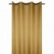 Rideau occultant polaire COPENHAGUE STOF moutarde 140x260cm