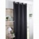 Rideau STOF COPENHAGUE occultant polaire anthracite 140x260cm