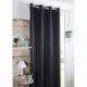 Rideau STOF COPENHAGUE occultant polaire anthracite 140x260cm