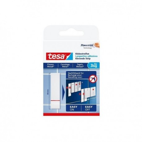 Languettes adhésives amovibles pour carrelage TESA 3kg