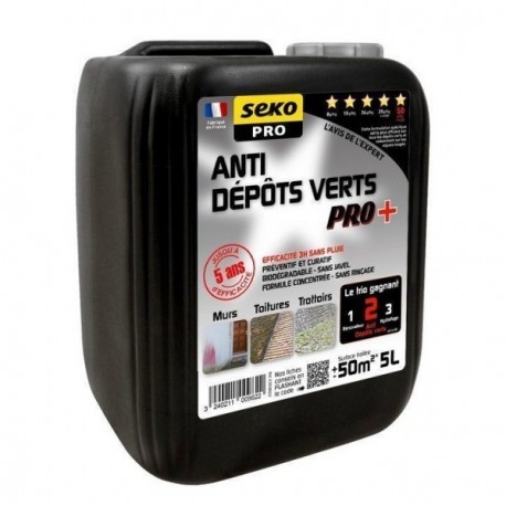 Traitement Anti-Dépôts Verts SODEPAC Sekopro+ 5L