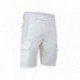 Bermuda VEPRO RIOU extensible blanc taille 40