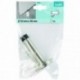 1 bloque-porte à visser FIX-O-MOLL acier satiné hauteur 90mm Ø.50mm