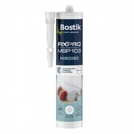 Colle de fixation miroirs BOSTIK MSP103 290ml