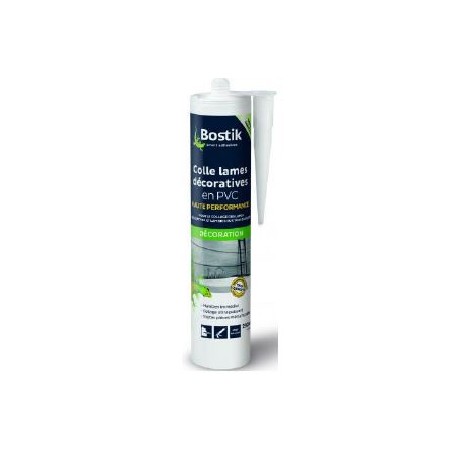 Colle BOSTIK pour lames décoratives PVC 290ml