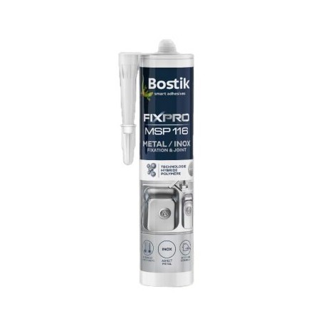 Colle de fixation Métal/Inox BOSTIK MSP 116 290ml