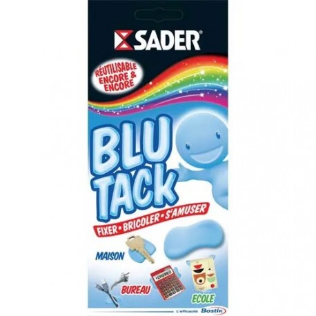 Pâte adhésive SADER Blue tack 100g