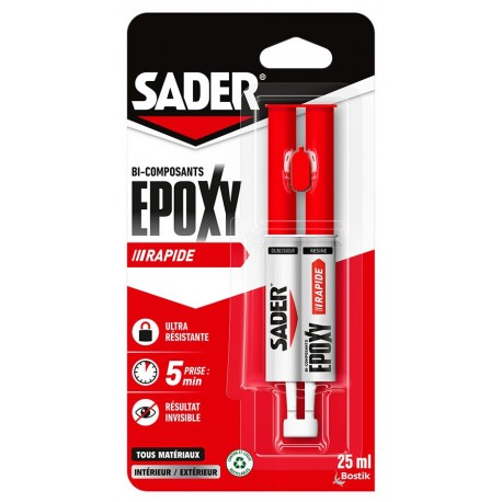 Colle Epoxy SADER rapide 25ml