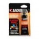 Colle SADER plastique rigide avec rustine PVC 55ml