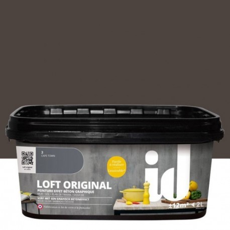 Peinture ID Loft Original effet béton Barcelone 2L